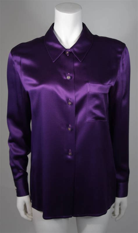 chanel purple blouses.